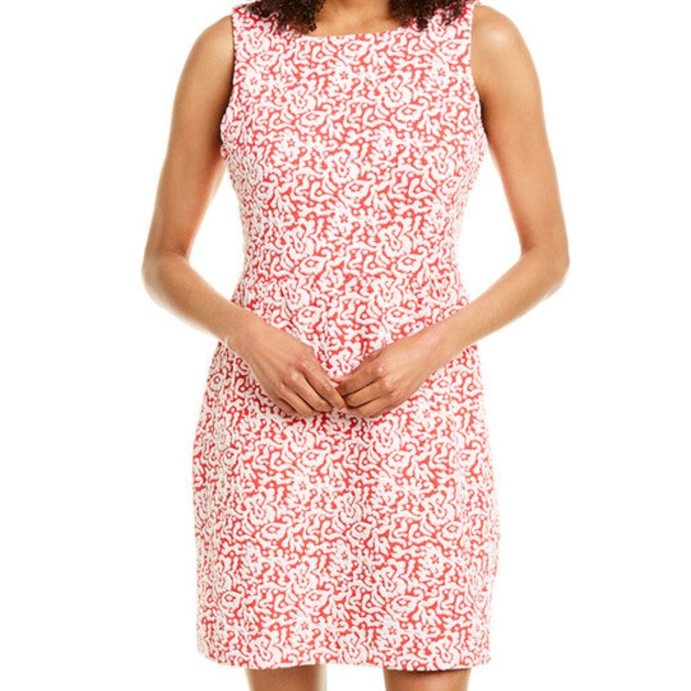 Tyler Boe Filigree Water Sheath Dress